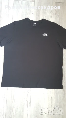 Черна мъжка тениска North Face размер XXL, снимка 4 - Тениски - 50569856