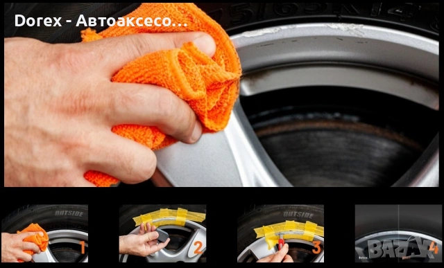 Quixx Wheel Restoration Kit - комплект за възстановяване на джанти, снимка 3 - Аксесоари и консумативи - 53735460