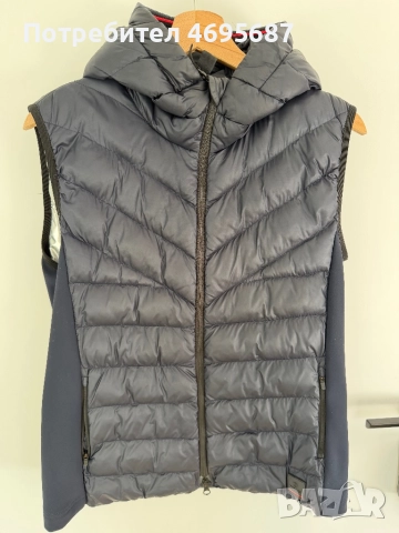 Оригинално дамско пухено елече с качулка Fire + Ice by Bogner