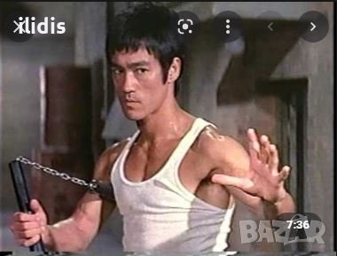 Метално   НУНЧАКУ и палка  за самозащита  две в едно, снимка 2 - Бойно оръжие - 41249073