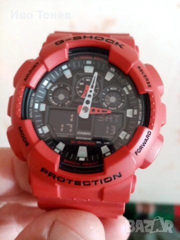      CASIO. GA-100.B.                                            , снимка 3 - Мъжки - 53132140