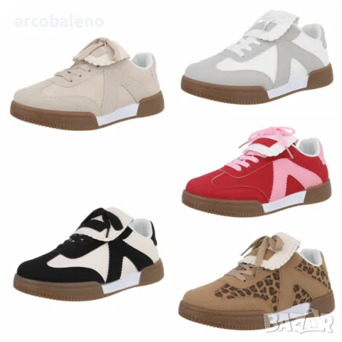 Дамски ниски кецове, 5цвята 