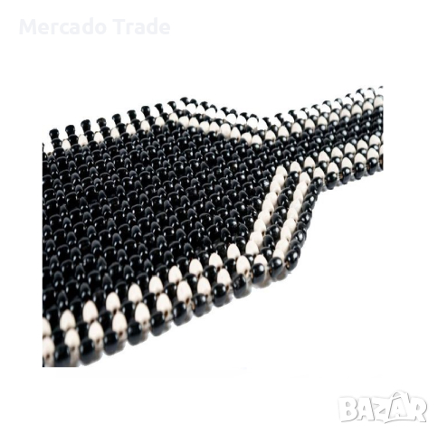 Масажор Mercado Trade, Универсален, За седалка, С дървени топчета, Черен, снимка 5 - Аксесоари и консумативи - 44726344