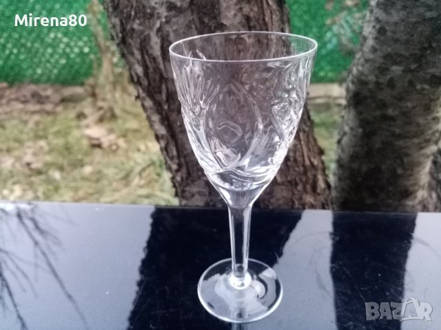 Кристални чаши за ликьор, ракия - 5 бр. !, снимка 2 - Сервизи - 44185189