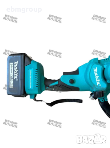 Акумулаторна Резачка Makita 24v 6ah Макита кастрачка с резервоар, снимка 6 - Други инструменти - 44594282