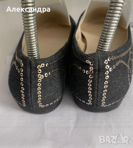 Пантофи с паети, снимка 2 - Дамски ежедневни обувки - 41920451