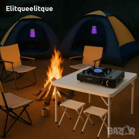 Къмпинг комплект за четирима – Комфорт и практичност сред природата, снимка 2 - Друга електроника - 52173641