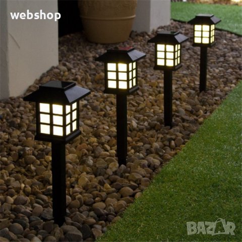 Комплект от 6 броя соларни LED лампи за двор и градина, снимка 11 - Други - 41746068