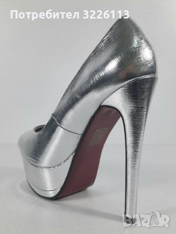 Дамски обувки Colour Cherie, размер - 39. , снимка 6 - Дамски обувки на ток - 36341940