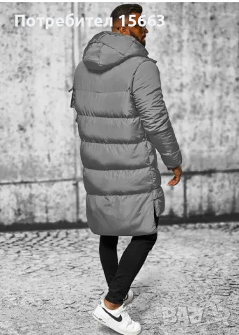 Модерно зимно яке на OZONEE, снимка 3 - Якета - 48132549