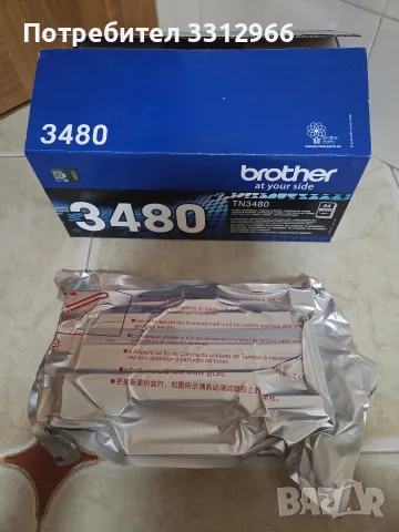 Чисто нова Тонер касета Brother TN-3480 Black 8000 страници, снимка 2 - Консумативи за принтери - 55972000