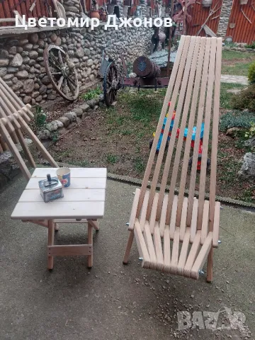 Градински стол, снимка 3 - Градински мебели, декорация  - 48936374