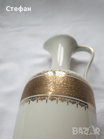 Порцеланова ваза - кана, снимка 3 - Антикварни и старинни предмети - 52476863