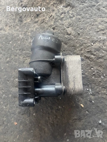 Корпус за маслен филтър с охладител за Пасат б7 2.0тди 140кс