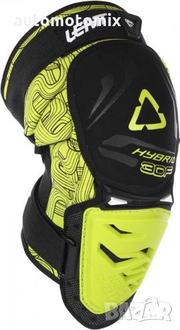 МОТО ПРОТЕКТОРИ,НАКОЛЕНКИ 3DF HIBRID LEATT - ЖЪЛТ, снимка 2 - Аксесоари и консумативи - 34303616