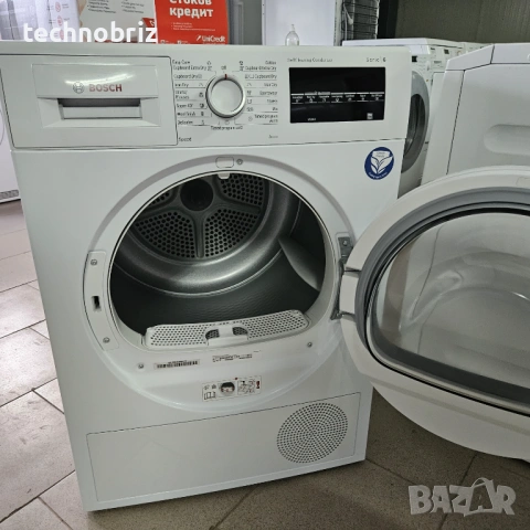 Немска инверторна сушилня с термопомпа Bosch Serie 6 А+++ - ГАРАНЦИЯ, снимка 4 - Сушилни - 53153923