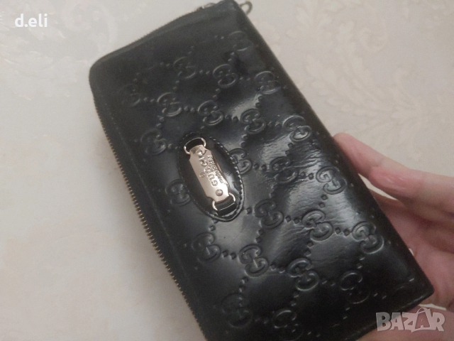 PRADA и GUCCI Original 100% Кожа Голям портфейл , снимка 13 - Портфейли, портмонета - 51564573