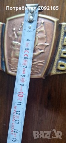 Военен колан, снимка 4 - Антикварни и старинни предмети - 51237043