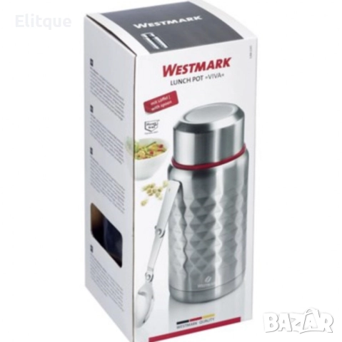 Термос-контейнер със сгъваема лъжица за обяд Westmark Viva, 750ml