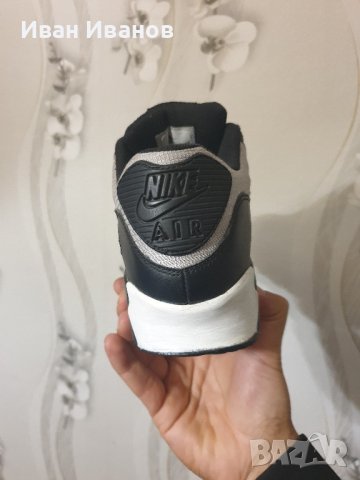 оригинални маратонки Nike Air Max 90 Black номер 42.5, снимка 12 - Маратонки - 42630010