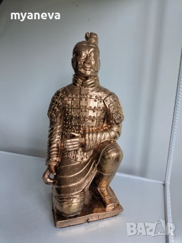 Теракотената армия, масивна статуетка с печат. , снимка 3 - Статуетки - 50476754