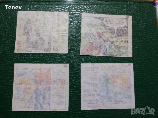 Картинки от дъвки Superman- 8 бр., снимка 2 - Колекции - 34027120