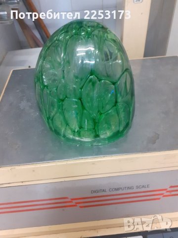 Стъклена соц.декорация