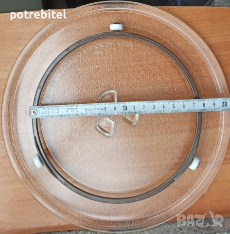 Чиния за микровълнова MIDEA - диаметър - 24.5 см, снимка 2 - Микровълнови - 52136260