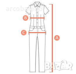 Дамски дълъг гащеризон, 4цвята, снимка 18 - Гащеризони - 41067101