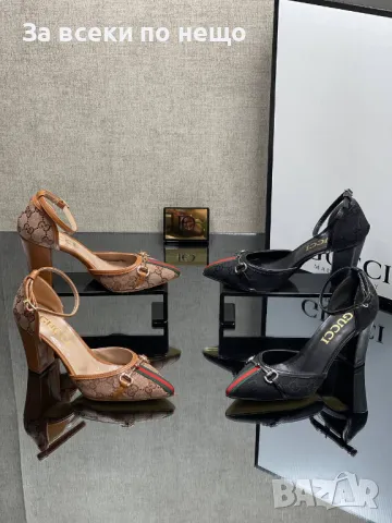 Gucci Дамски Обувки На Ток - Налични Различни Модели И Цветове Код D1766, снимка 5 - Дамски елегантни обувки - 48955576