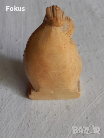 РАЗКОШНА МАЛКА ФИГУРА СТАТУЕТКА ОТ МОРСКА ПЯНА КОЛЕКЦИОНЕРСК, снимка 3 - Антикварни и старинни предмети - 53517061