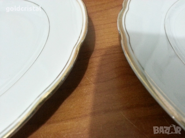 Стар порцелан Чехословакия чинии , снимка 5 - Антикварни и старинни предмети - 52945752