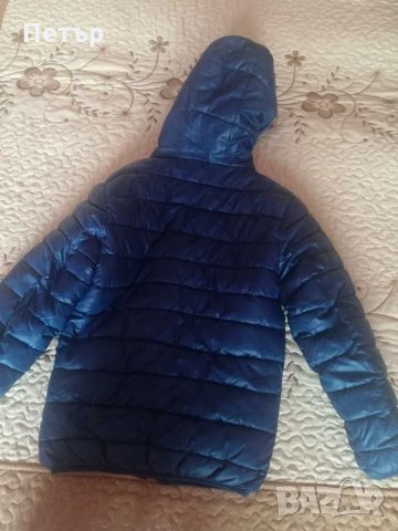 Продавам светло синьо детско зимно яке-DONG, снимка 4 - Якета - 28673506