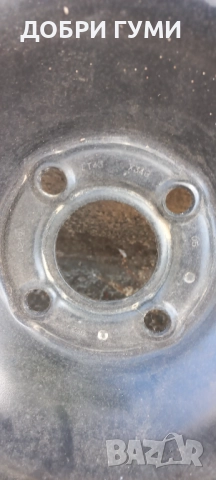 4х100 ДЖАНТА 15 ЗА РЕНО РЕЗЕРВНА, снимка 3 - Гуми и джанти - 51776950