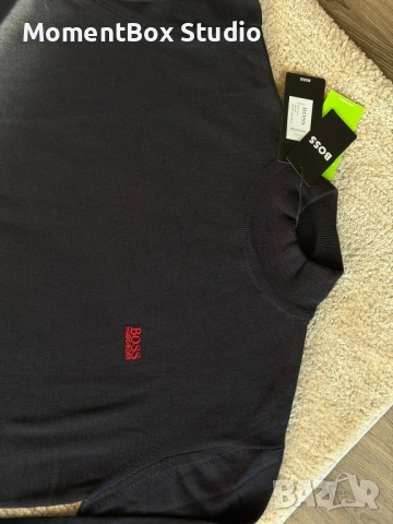 Hugo Boss пуловер поло XXL , снимка 2 - Пуловери - 52965272