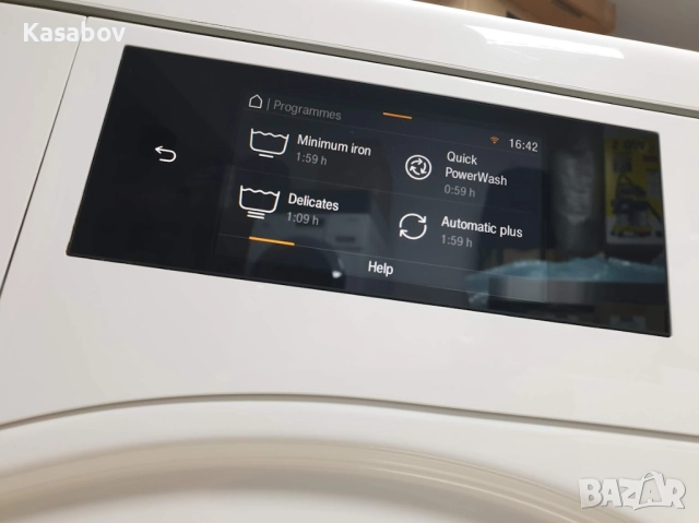 Miele - 9кг - WiFi - TwinDos - Пералня Миеле 12м Гаранция, снимка 15 - Перални - 51980118