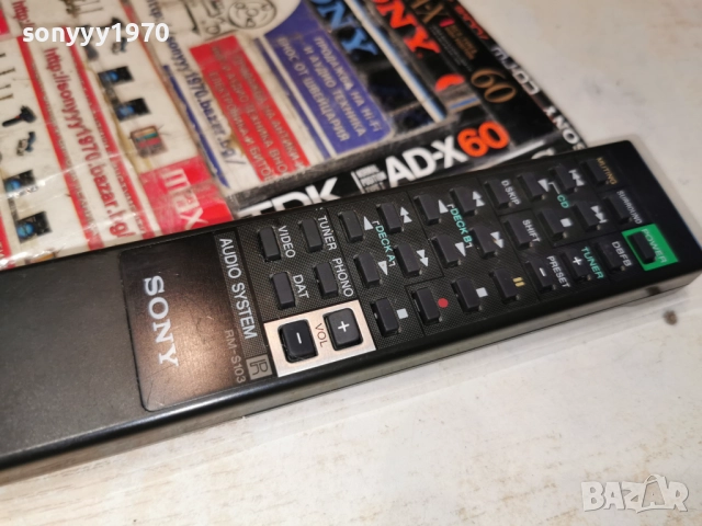 SONY RMS-103 AUDIO RЕMOTE-ВНОС SWISS 2512251603, снимка 3 - Ресийвъри, усилватели, смесителни пултове - 52898182