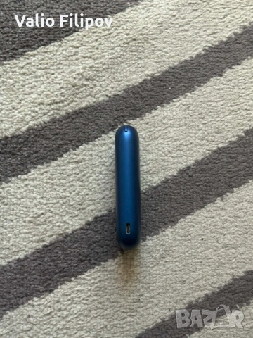 IQOS ORIGINAL – неизползван, син + оригинално зарядно и четка, снимка 2 - Друга електроника - 53783903