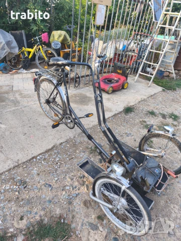 Велосипед триколка, снимка 3 - Градинска техника - 51266540