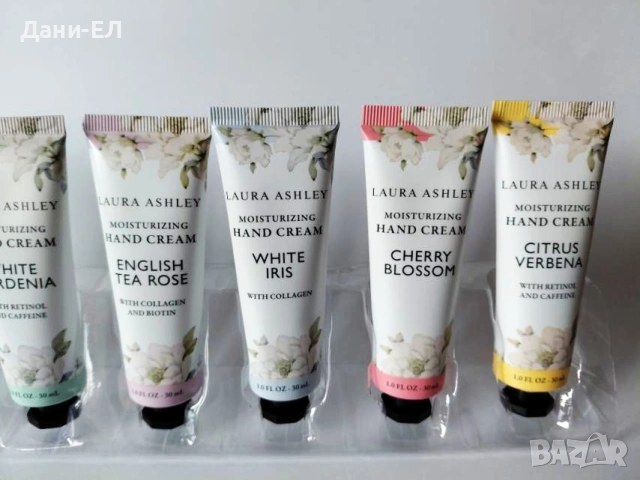 LAURA ASHLEY Крем за ръце – различни видове 30 ml, снимка 4 - Козметика за тяло - 53697434