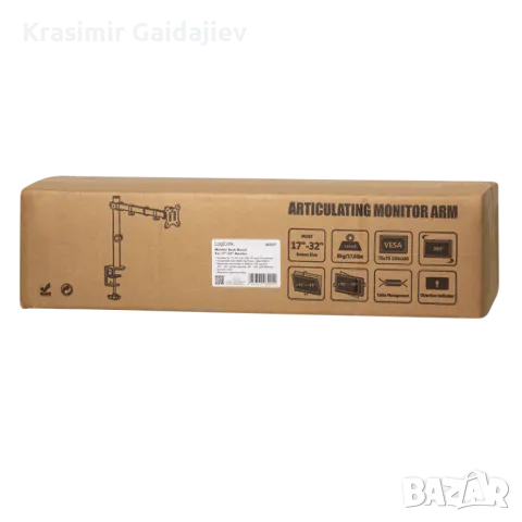  Стойка за монитор, 17–32 lOGILINK BP0097, снимка 5 - Монитори - 49902907