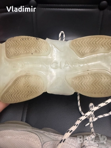 Оригинални кецове Balenciaga Triple S, снимка 2 - Кецове - 52879489