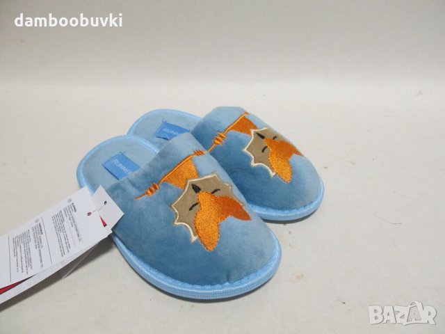 Намалена цена !!! Детски чехли Runners синьо лисиче 30/35