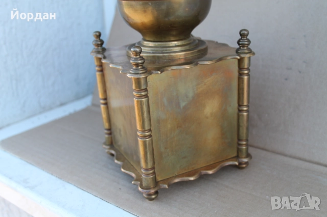 Мелница за кафе от месинг, снимка 7 - Антикварни и старинни предмети - 51795724