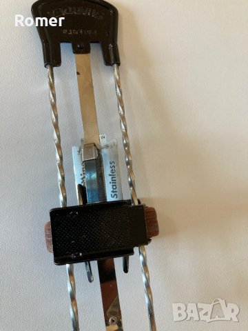  Sharpex стар уред за заточване на бръснарски ножчета, снимка 4 - Антикварни и старинни предмети - 41823080