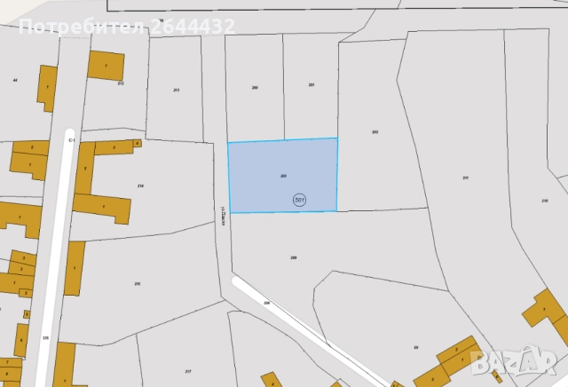 Имот в с. Мостич до гр. В. Преслав - 1245 кв.м. регулация/ток/вода/УПИ, снимка 2 - Парцели - 52453217