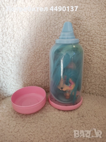 Кученце играчка с дълга коса