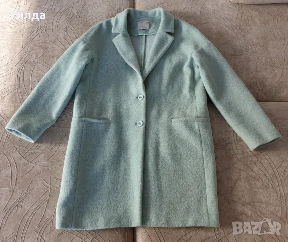 Pinko вълнено палто с алпака S / М налично, снимка 6 - Палта, манта - 55722938