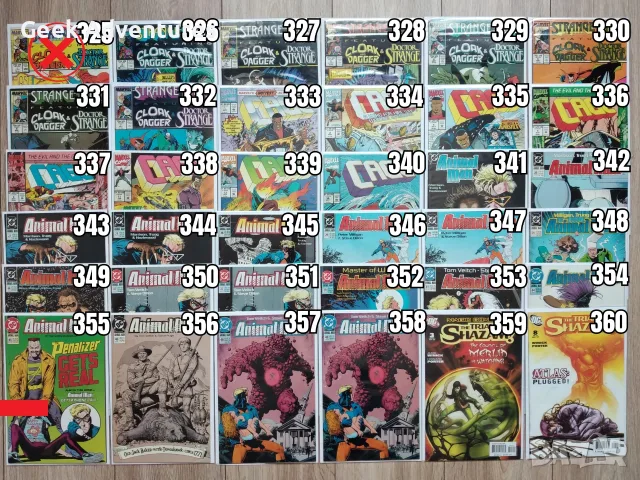Comic Books/Комикси - X-Men, Punisher, Deadpool, Batman, Dr.Strange, Moon Knight, снимка 11 - Списания и комикси - 48013618