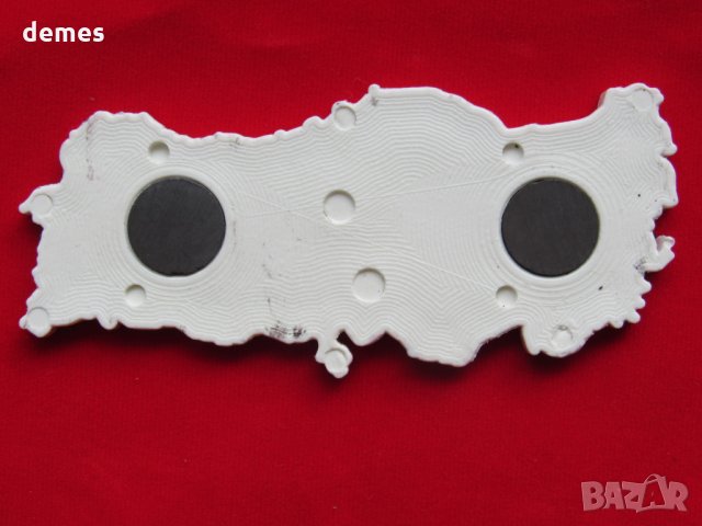 Автентичен магнит от Турция-карта, снимка 10 - Колекции - 35778374